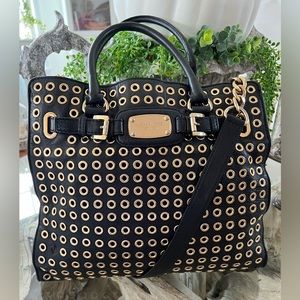 Michael Kors Large Grommet Hamilton Tote